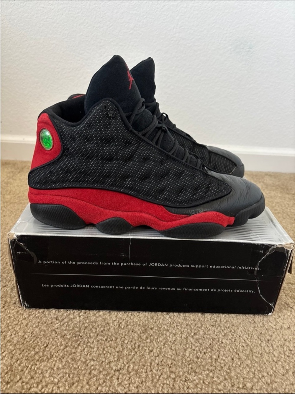Air Jordan Retro 13 Bred 2004 Release